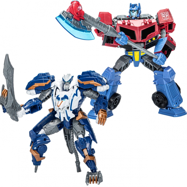 Transformers Generations Legacy United Voyager Class Action Figure Thundertron / Optimus Prime 18 cm