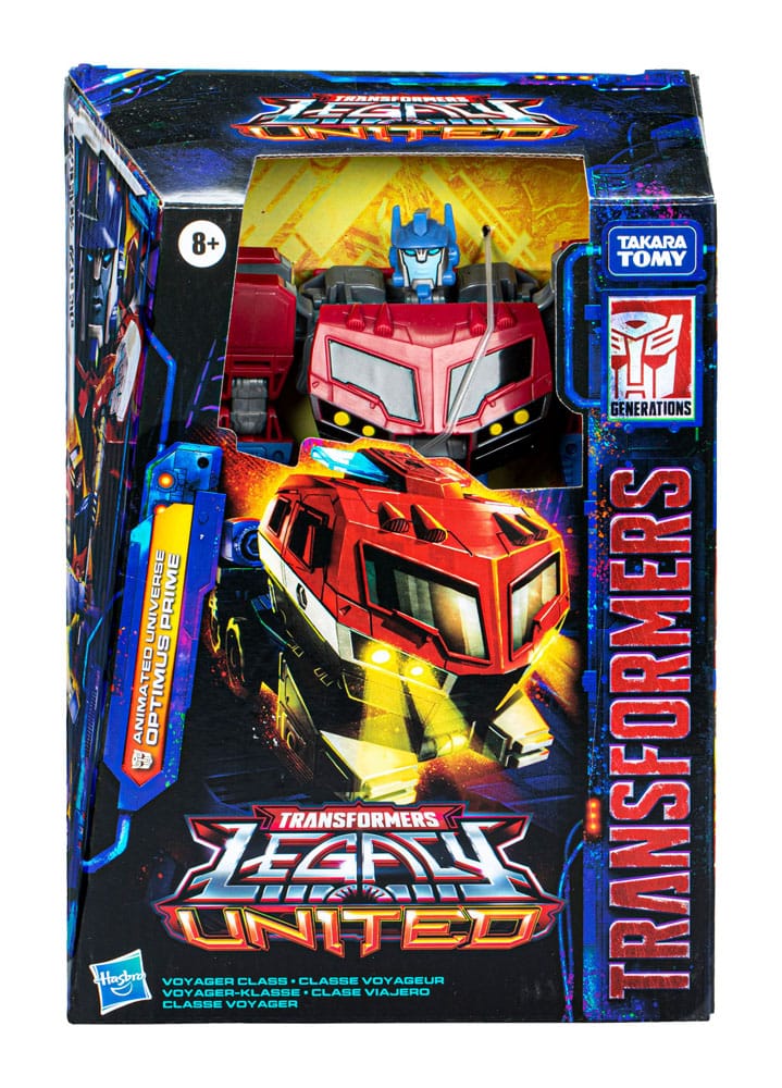 Transformers Generations Legacy United Voyager Class Action Figure Thundertron / Optimus Prime 18 cm