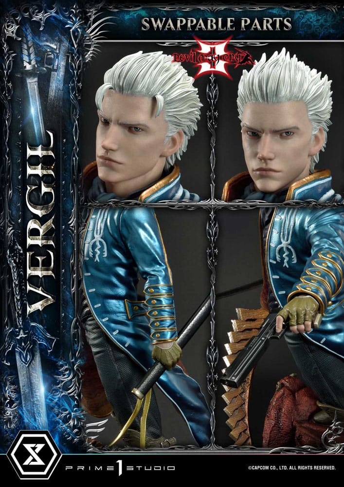 Devil May Cry 3 Ultimate Premium Masterline Series Statue 1/4 Vergil Standard Version 69 cm