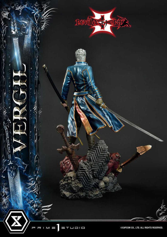 Devil May Cry 3 Ultimate Premium Masterline Series Statue 1/4 Vergil Standard Version 69 cm