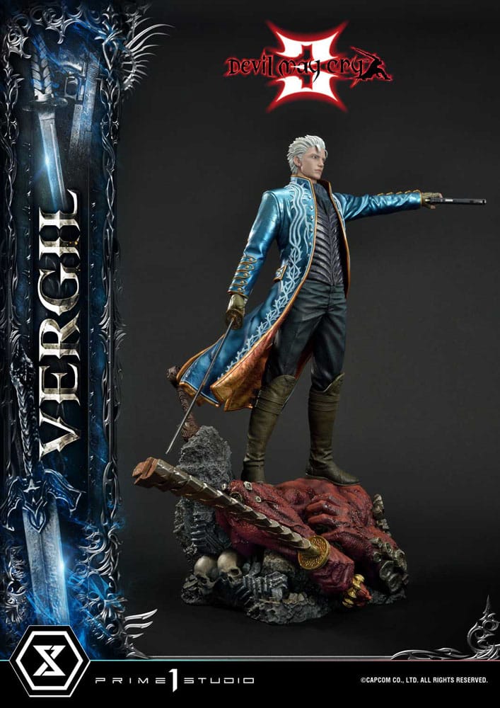 Devil May Cry 3 Ultimate Premium Masterline Series Statue 1/4 Vergil Standard Version 69 cm