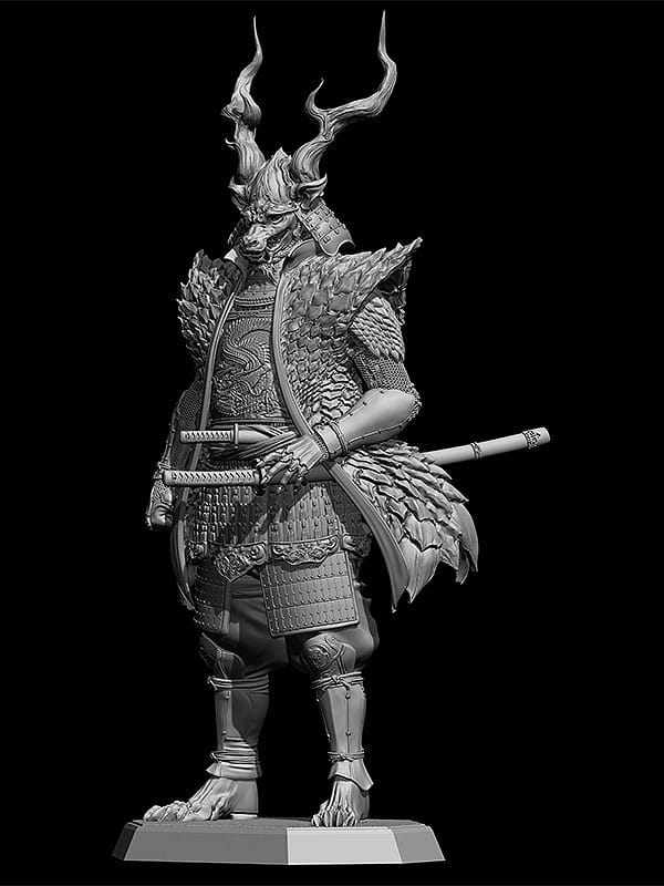 Warriors of the Zodiac Plastic Model Kit Zodiac Warrior: Dragon 15 cm