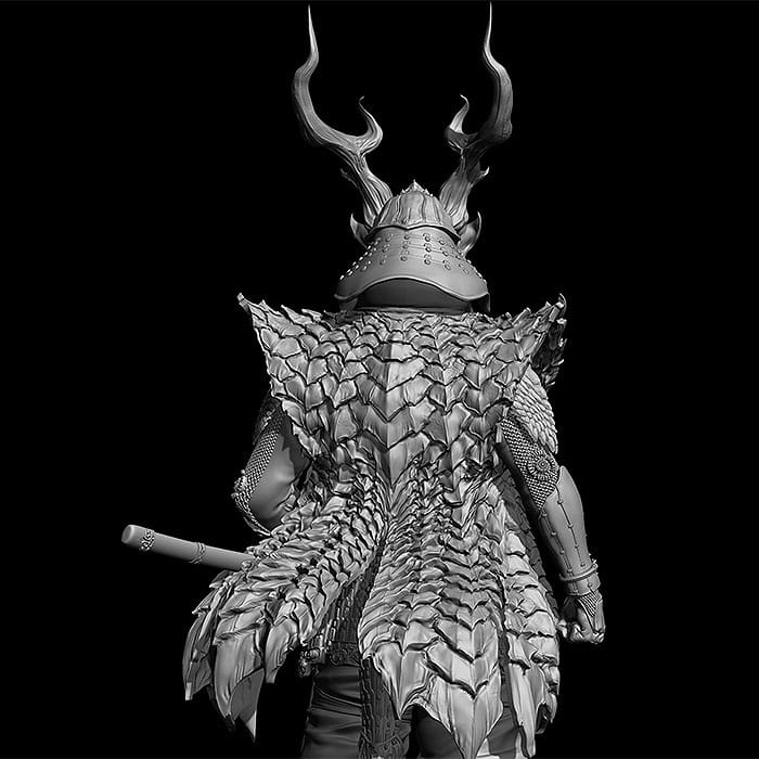 Warriors of the Zodiac Plastic Model Kit Zodiac Warrior: Dragon 15 cm