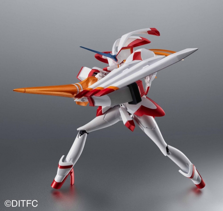 Darling in the Franxx S.H. Figuarts x The Robot Spirits Zero Two & Strelizia 5th Anniversary 16 cm