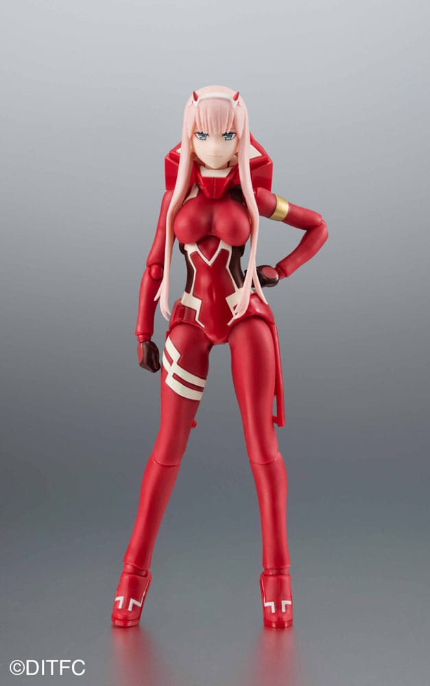 Darling in the Franxx S.H. Figuarts x The Robot Spirits Zero Two & Strelizia 5th Anniversary 16 cm