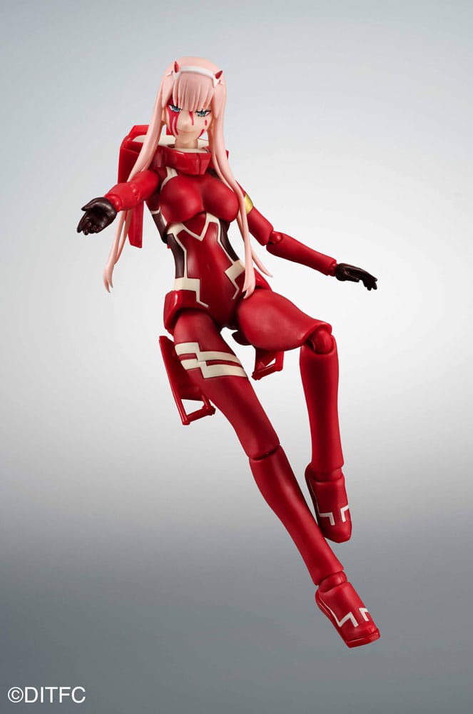 Darling in the Franxx S.H. Figuarts x The Robot Spirits Zero Two & Strelizia 5th Anniversary 16 cm