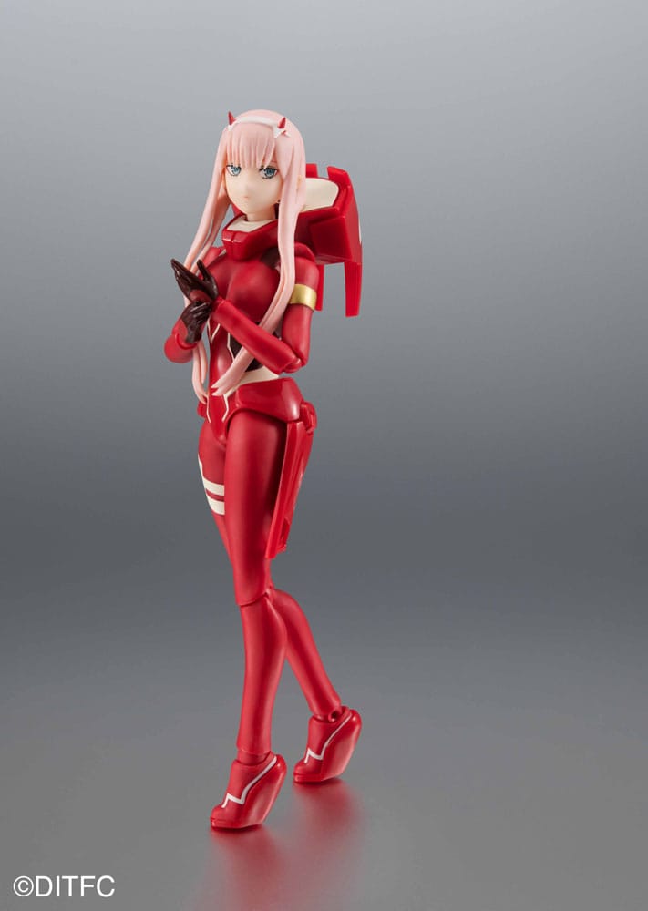 Darling in the Franxx S.H. Figuarts x The Robot Spirits Zero Two & Strelizia 5th Anniversary 16 cm