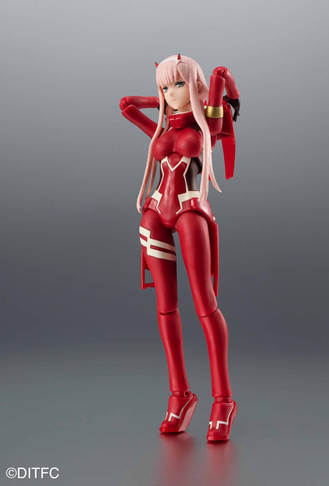 Darling in the Franxx S.H. Figuarts x The Robot Spirits Zero Two & Strelizia 5th Anniversary 16 cm