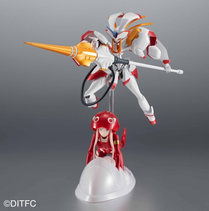 Darling in the Franxx S.H. Figuarts x The Robot Spirits Zero Two & Strelizia 5th Anniversary 16 cm