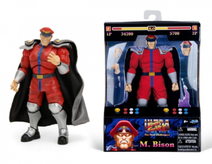 Street Fighter Action Figure Ken Master / M.Bison(Vega) / Dhalsim 15 cm Wave 2