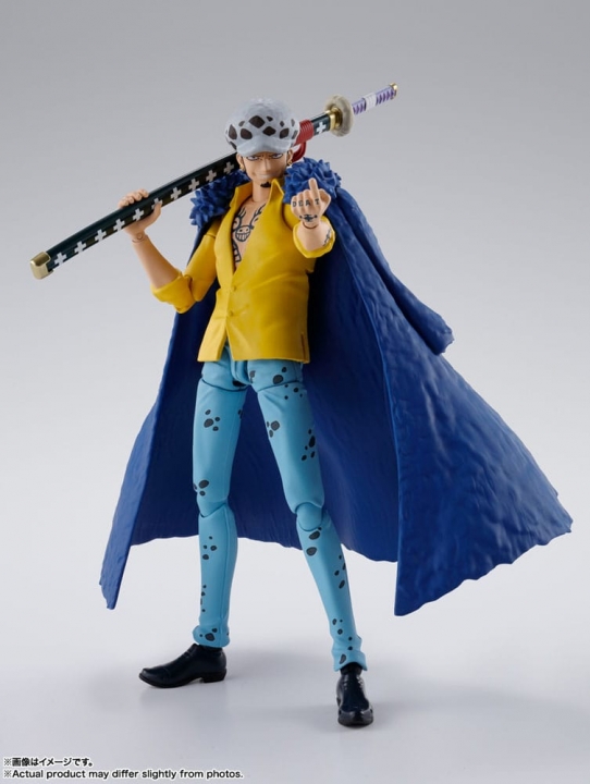 One Piece S.H. Figuarts Action Figure Trafalgar Law The Raid on Onigashima 16 cm