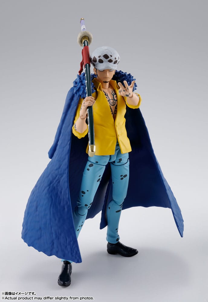 One Piece S.H. Figuarts Action Figure Trafalgar Law The Raid on Onigashima 16 cm