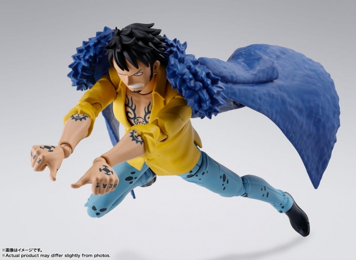 One Piece S.H. Figuarts Action Figure Trafalgar Law The Raid on Onigashima 16 cm