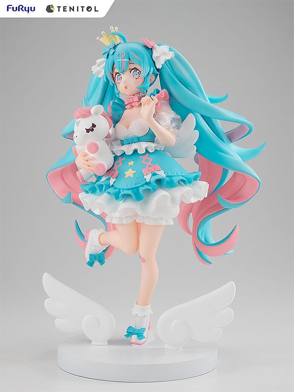 Hatsune Miku Tenitol PVC Statue Yumekawa Princess 21 cm