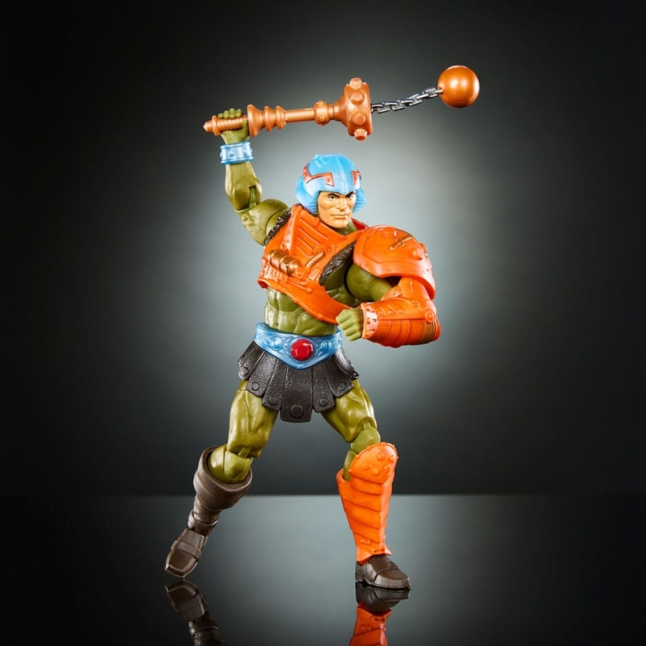 Masters of the Universe: New Eternia Masterverse Action Figure Man-At-Arms / Trap Jaw 18 cm