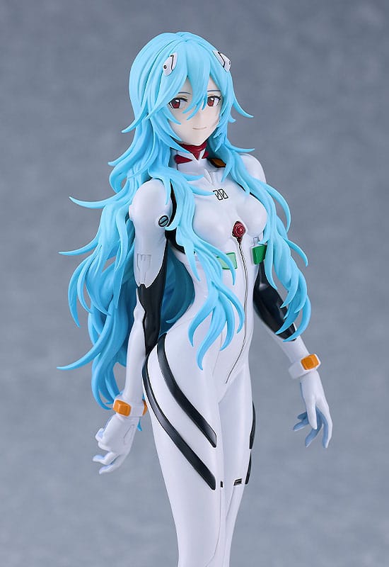 Rebuild of Evangelion Plastic Model Kit PLAMAX Rei Ayanami / Rei Ayanami Long Hair 20 cm