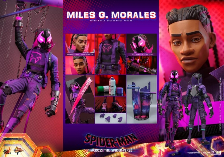 Spider-Man: Across the Spider-Verse Movie Masterpiece Action Figure 1/6 Miles G. Morales 29 cm