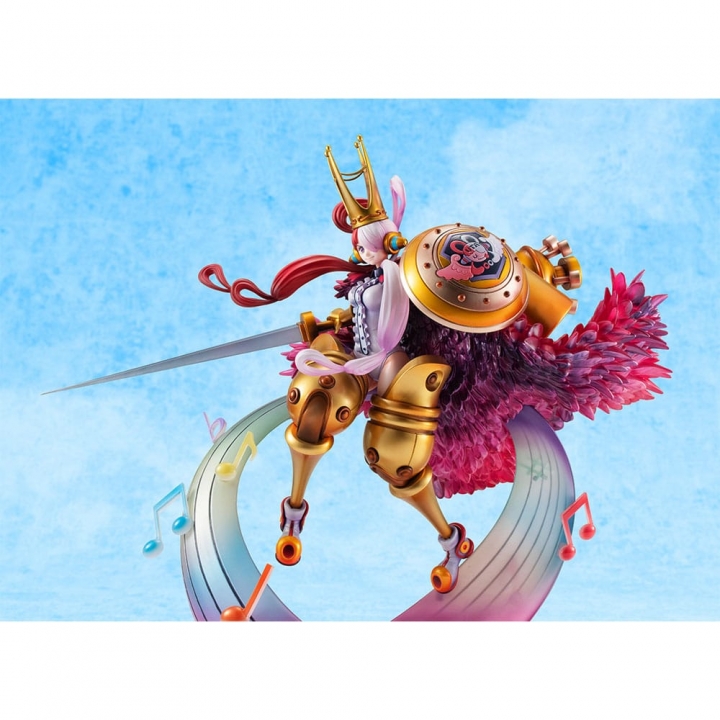 One Piece Red Maximum Portrait Of Pirates PVC Statue Uta IÂ´m Invincible 29 cm