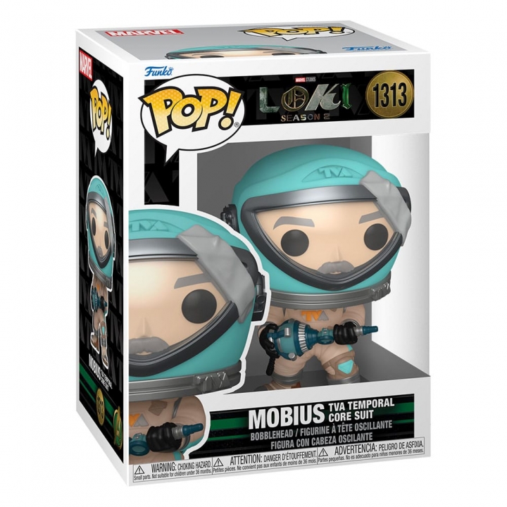 Loki POP! Vinyl Figure Loki / Mobius (TVA Temporal Core Suit) 9 cm