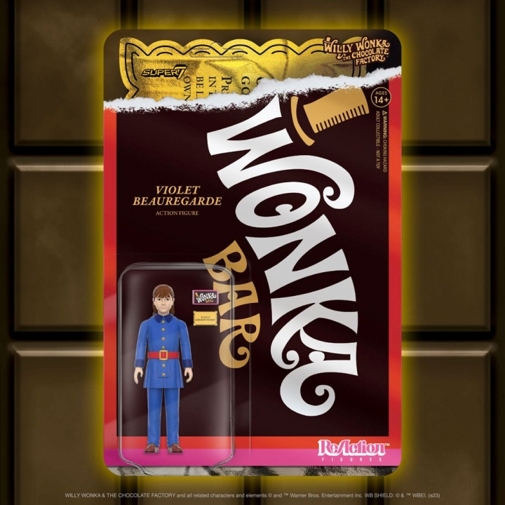 Willy Wonka & the Chocolate Factory 1971 ReAction Action Figure Wave 01 10 cm