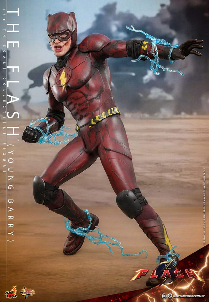 The Flash Movie Masterpiece Action Figure 1/6 The Flash (Young Barry) 30 cm