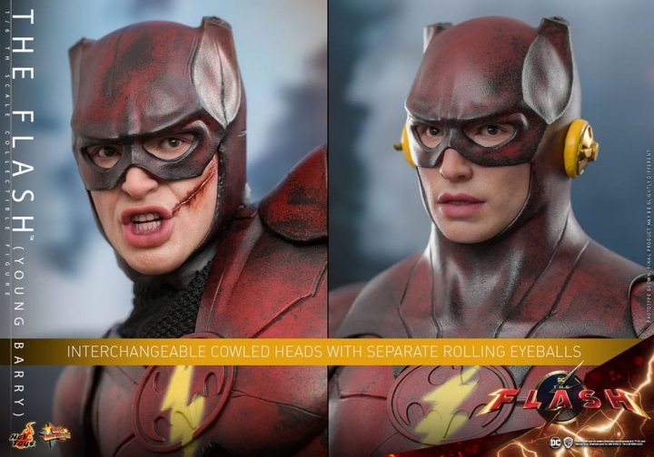 The Flash Movie Masterpiece Action Figure 1/6 The Flash (Young Barry) 30 cm