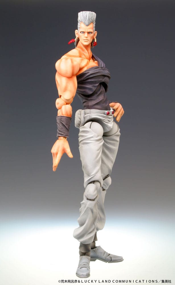 JoJo's Bizarre Adventure SuperAction Figure Chozokado Jean Pierre Polnareff / Silver Chariot 16 cm