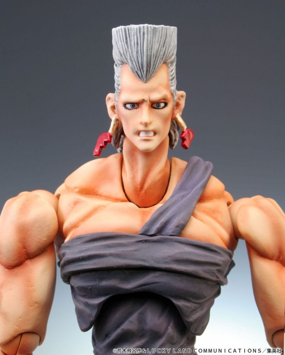 JoJo's Bizarre Adventure SuperAction Figure Chozokado Jean Pierre Polnareff / Silver Chariot 16 cm