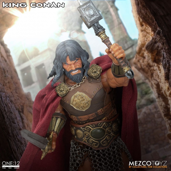 Conan the Barbarian Action Figure 1/12 King Conan 17 cm