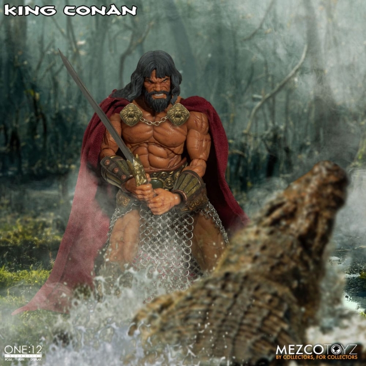 Conan the Barbarian Action Figure 1/12 King Conan 17 cm