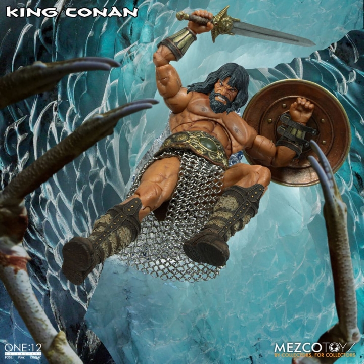 Conan the Barbarian Action Figure 1/12 King Conan 17 cm