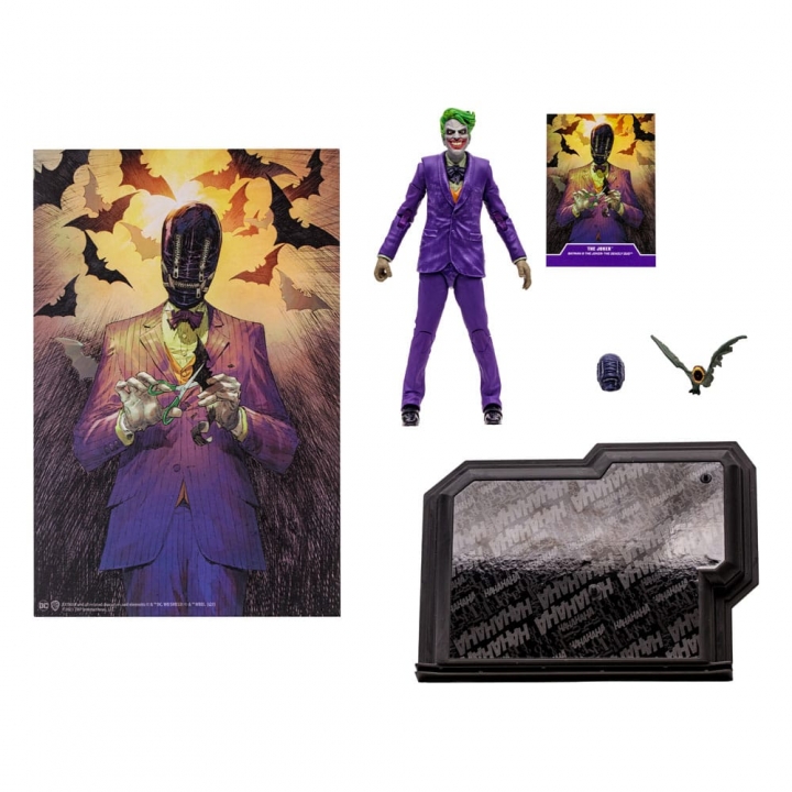 Batman & The Joker: The Deadly Duo DC Multiverse Action Figure The Joker Gold Label 18 cm