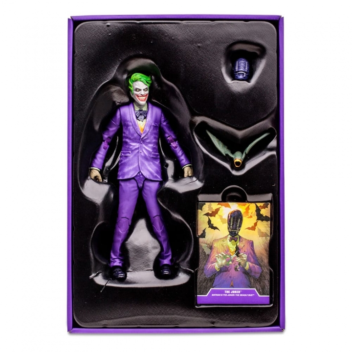 Batman & The Joker: The Deadly Duo DC Multiverse Action Figure The Joker Gold Label 18 cm