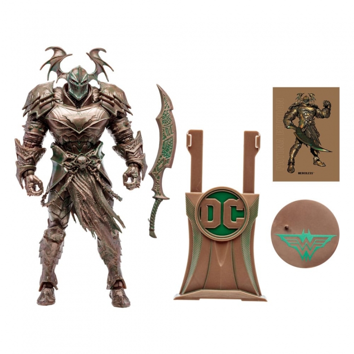 DC Multiverse Action Figure Merciless Earth-12 Patina Edition Gold Label 18 cm