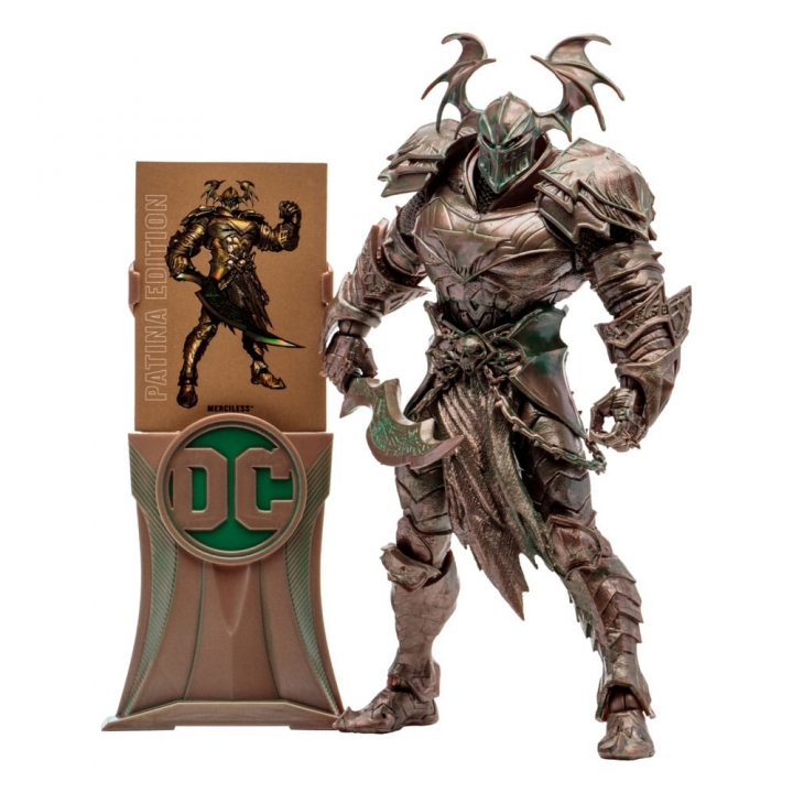 DC Multiverse Action Figure Merciless Earth-12 Patina Edition Gold Label 18 cm