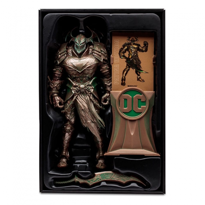 DC Multiverse Action Figure Merciless Earth-12 Patina Edition Gold Label 18 cm