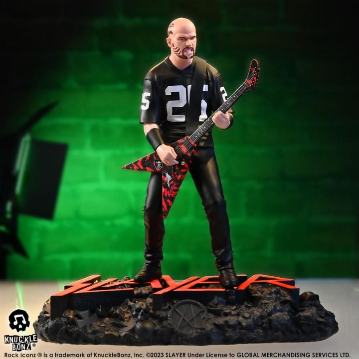 Slayer Rock Iconz Statue 1/9 Kerry King II /Jeff Hanneman II / Tom Araya II 22 cm