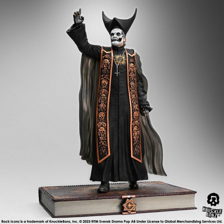 Ghost Rock Iconz Statue 1/9 Papa Emeritus IV / Nameless Ghoul II 22 cm