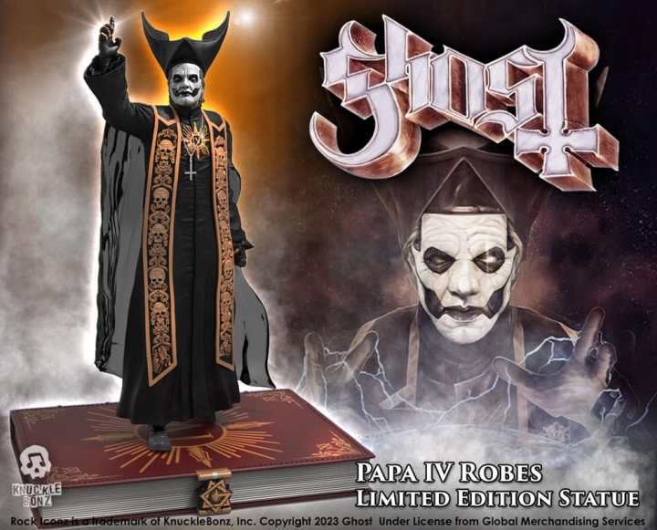 Ghost Rock Iconz Statue 1/9 Papa Emeritus IV / Nameless Ghoul II 22 cm