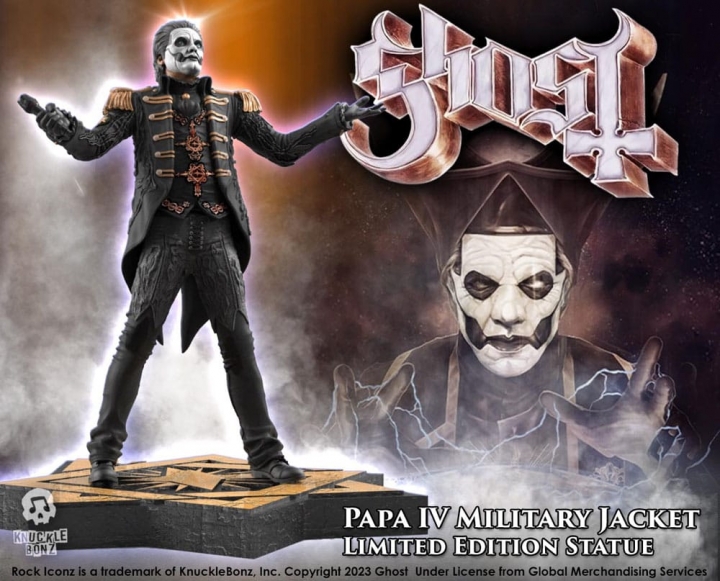 Ghost Rock Iconz Statue 1/9 Papa Emeritus IV / Nameless Ghoul II 22 cm