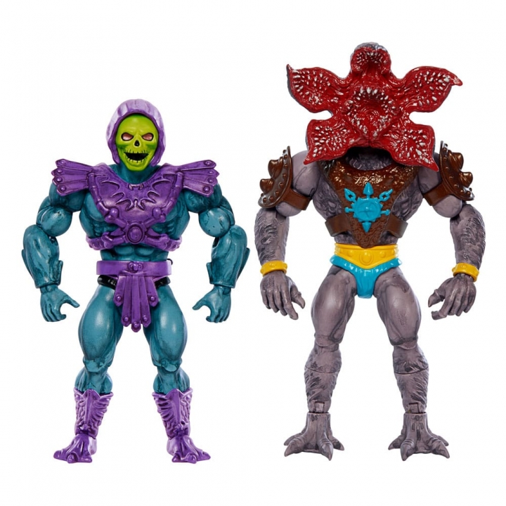 Masters of the Universe x Stranger Things Origins Action Figure 2-Pack Skeletor & Demogorgon 14 cm