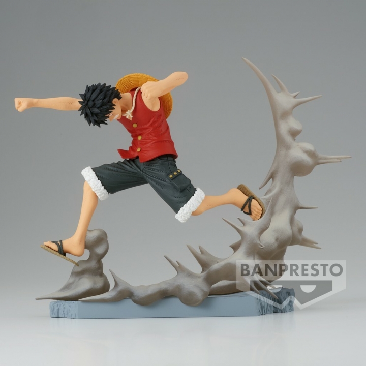 One Piece: Senkozekkei - Rob Lucci / Monkey D. Luffy 10-8 cm