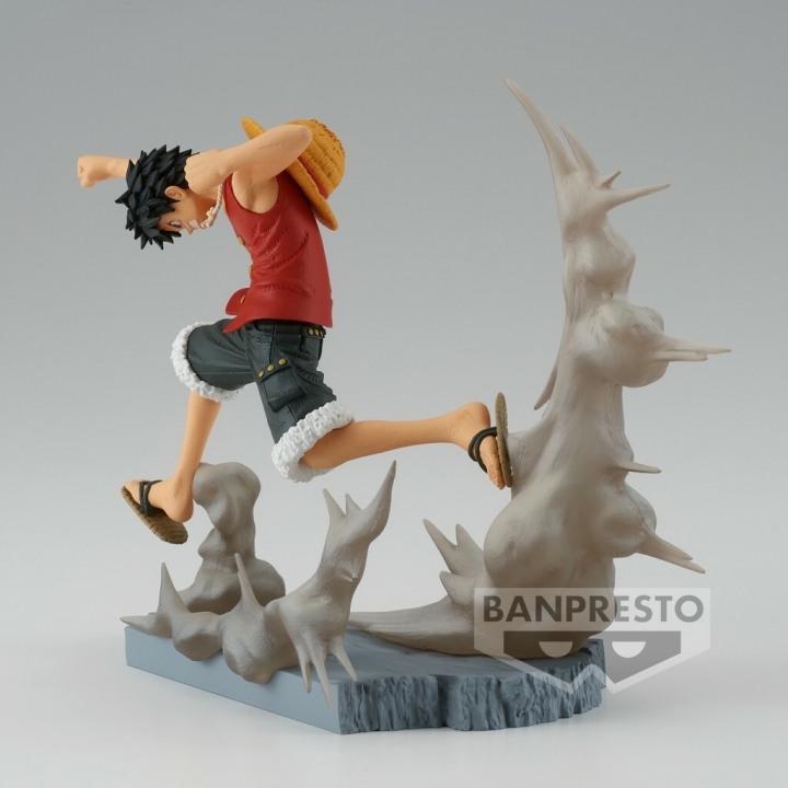 One Piece: Senkozekkei - Rob Lucci / Monkey D. Luffy 10-8 cm