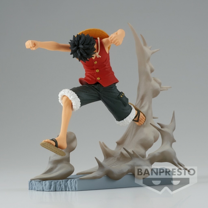 One Piece: Senkozekkei - Rob Lucci / Monkey D. Luffy 10-8 cm