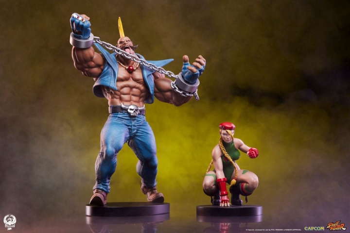 Street Fighter PVC Statues 1/10 Cammy & Birdie 24 cm