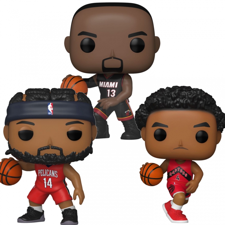 NBA Legends POP! Sports Vinyl Figure Brandon Ingram / Scottie Barnes / Bam Adebayo 9 cm