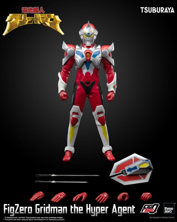 Gridman the Hyper Agent FigZero Action Figure Gridman the Hyper Agent 30 cm