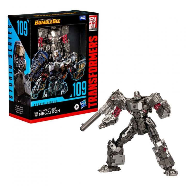 Transformers: Bumblebee Studio Series Leader Class 109 Action Figure Concept Art Megatron 22 cm