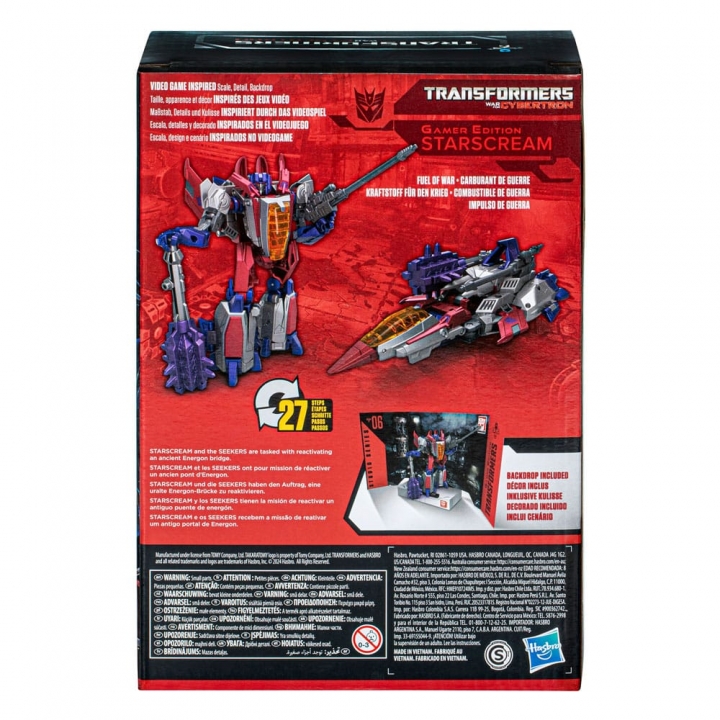 The Transformers: The Movie Generations Voyager Class Action Figure Scrapheap / Starscream 16 cm