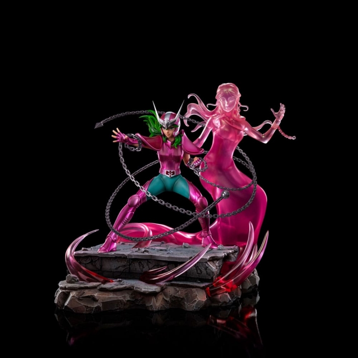 Saint Seiya Deluxe Art Scale Statue 1/10 Andromeda Shun 23 cm